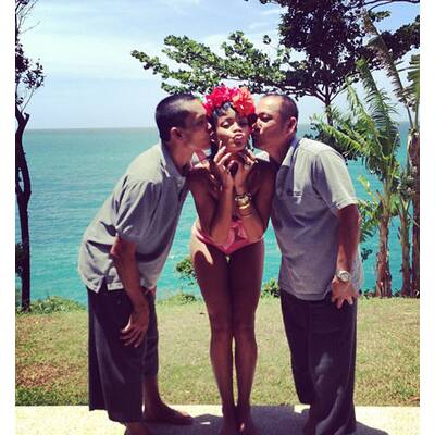 Rihanna zeigt ihren knackigen Po