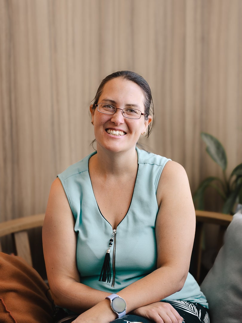 Irina Paul hat sich in der Karenz entschlossen, eine Ausbildung zur Nachhaltigkeitsmanagerin zu starten.