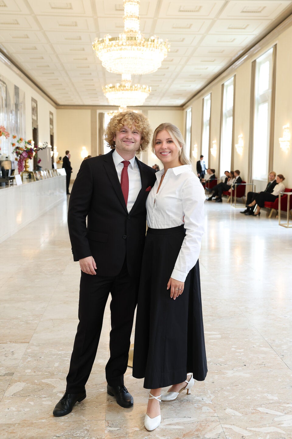 Paulus Bohl mit Freundin Lea