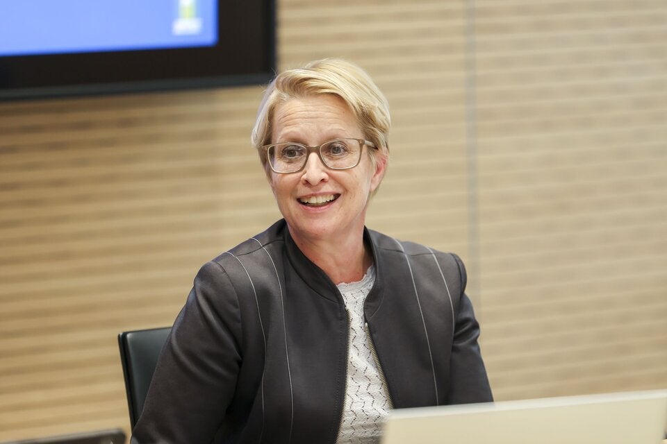 DONAU Generaldirektorin Judit Havasi.