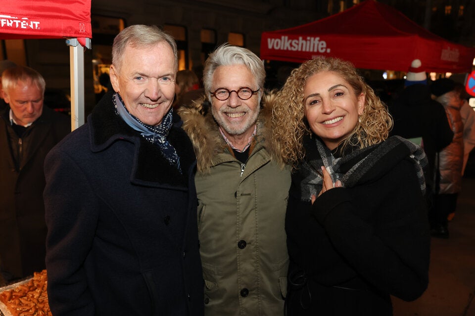 Ossi Schellmann, Adi Hirschal und Eser Akbaba