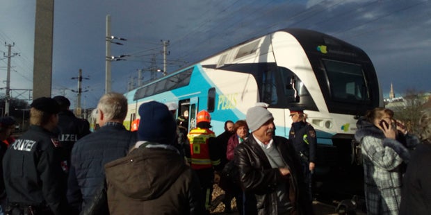 Westbahn Evakuierung