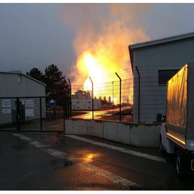 Explosion einer Gasstation in NÖ