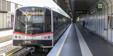 Jede U4 d&uuml;st wieder nach Heiligenstadt