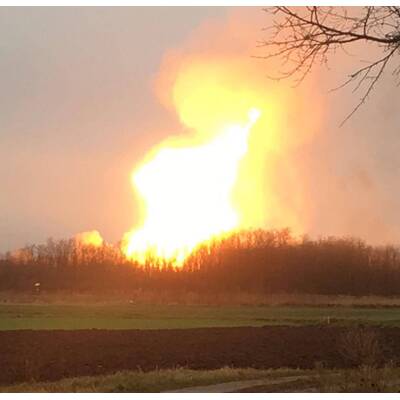 Explosion einer Gasstation in NÖ