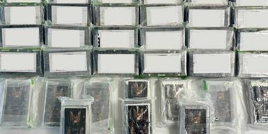 80 Kilo Koks beschlagnahmt