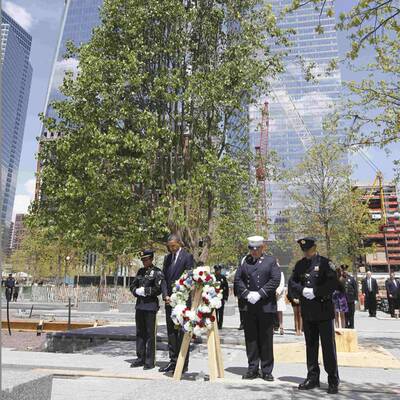 Obamas Auftritt am Ground Zero