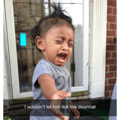 Absurde Gründe, warum Kinder weinen