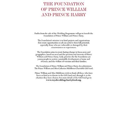 The Royal Wedding: Official Programme