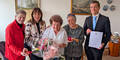 101. Geburtstag! Mödling überbringt Wünsche und Ehrengaben