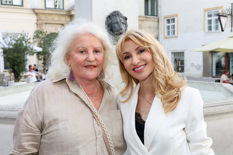 Marika Lichter mit Donka Angatschewa