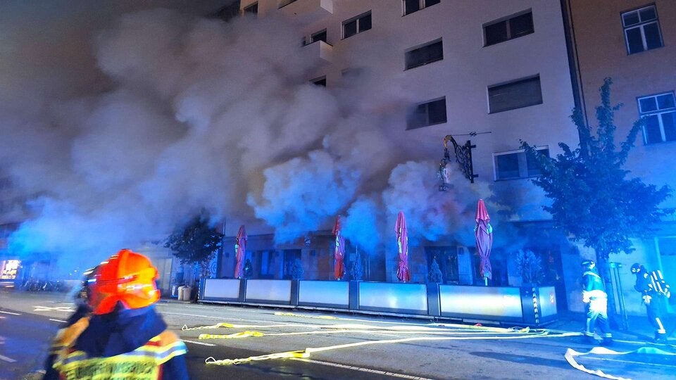 Stigelbfräöu Innsbruck brand