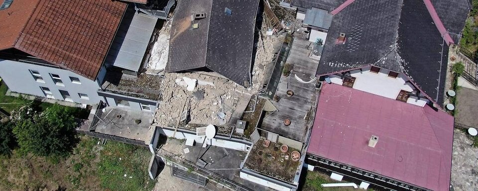 Explosion in Graz