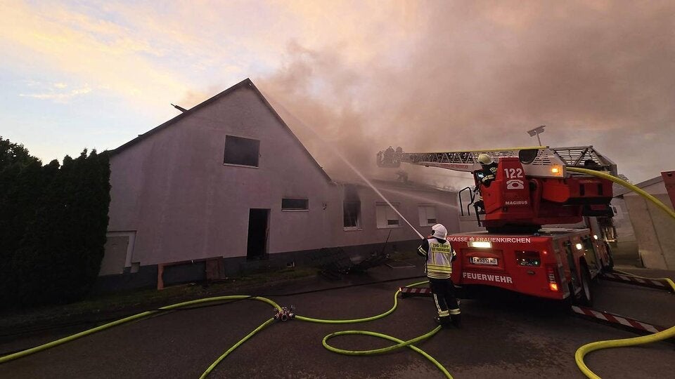 Brand in Andau BFKO Neusiedl am See