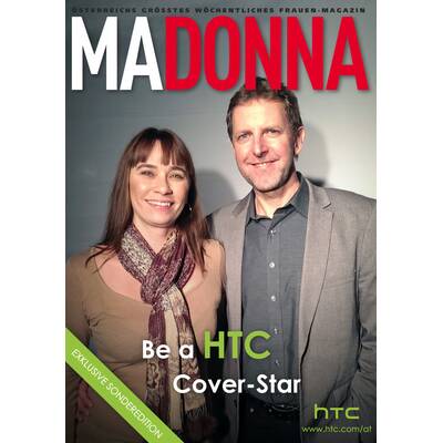 Cover-Model by HTC & MADONNA 