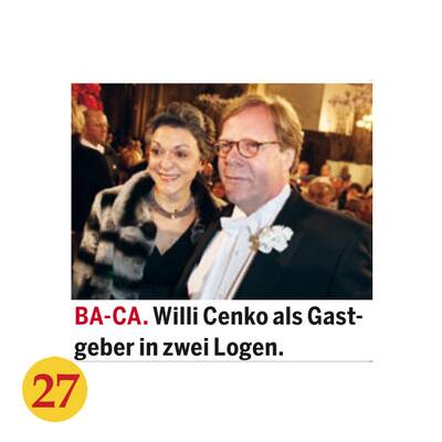 Opernball Logengäste