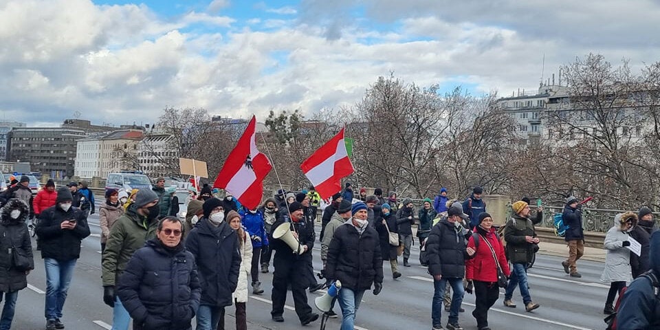 Demo gegen Impfpflicht