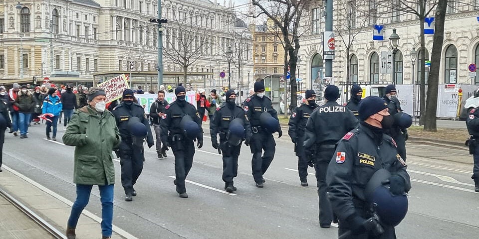 Demo gegen Impfpflicht
