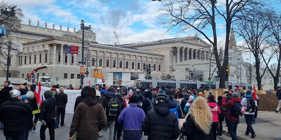 Demo gegen Impfpflicht