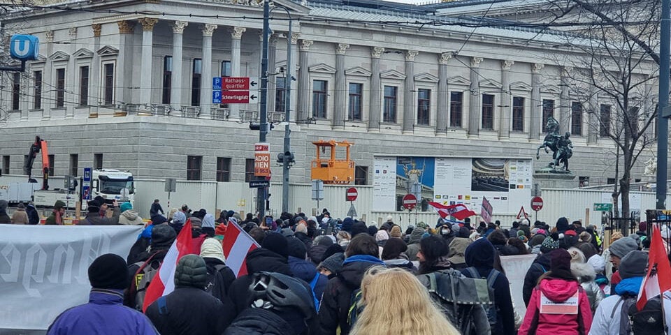 Demo gegen Impfpflicht