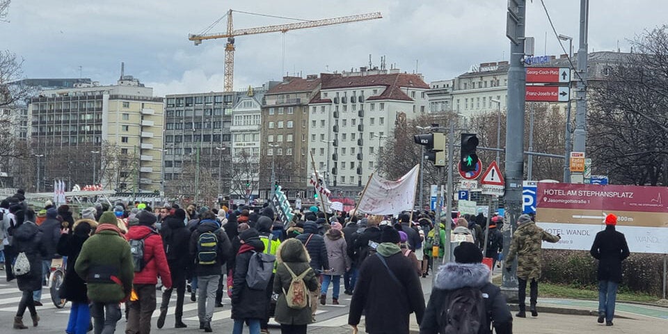 Demo gegen Impfpflicht