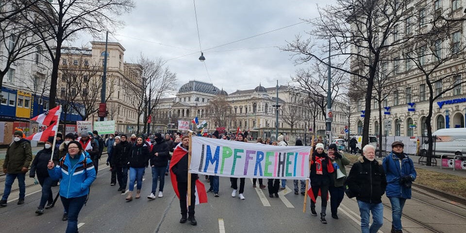 Demo gegen Impfpflicht