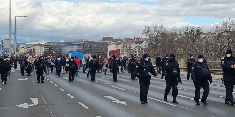 Demo gegen Impfpflicht