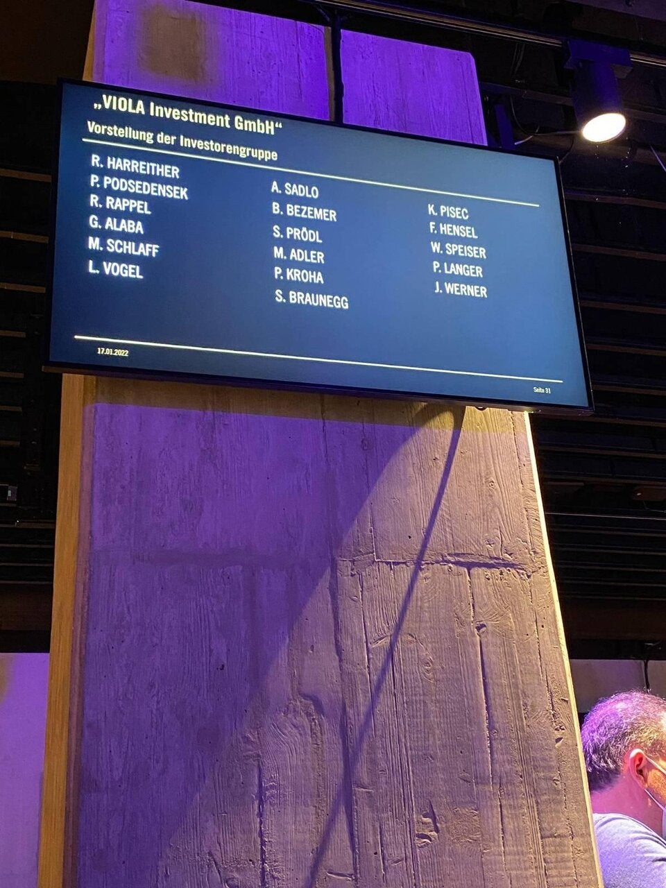 Austria-Mitglieder stimmten für Investor-Einstieg