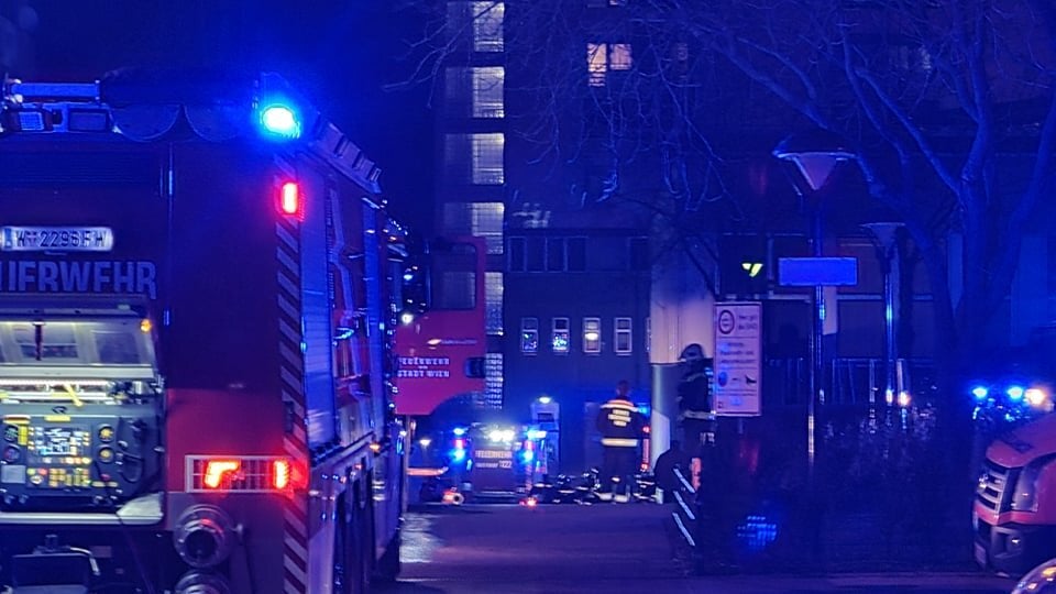 Eine Tote bei Brand in Wiener Pensionistenheim