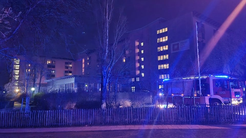 Eine Tote bei Brand in Wiener Pensionistenheim