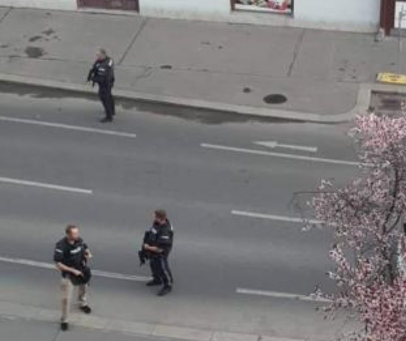 Polizei-Großeinsatz in Wien-Simmering