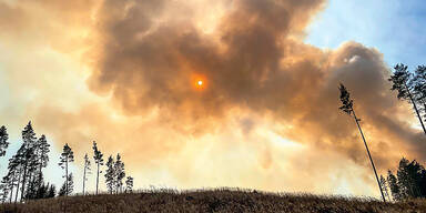 Heer schie&szlig;t &Uuml;bungsplatz in Vollbrand