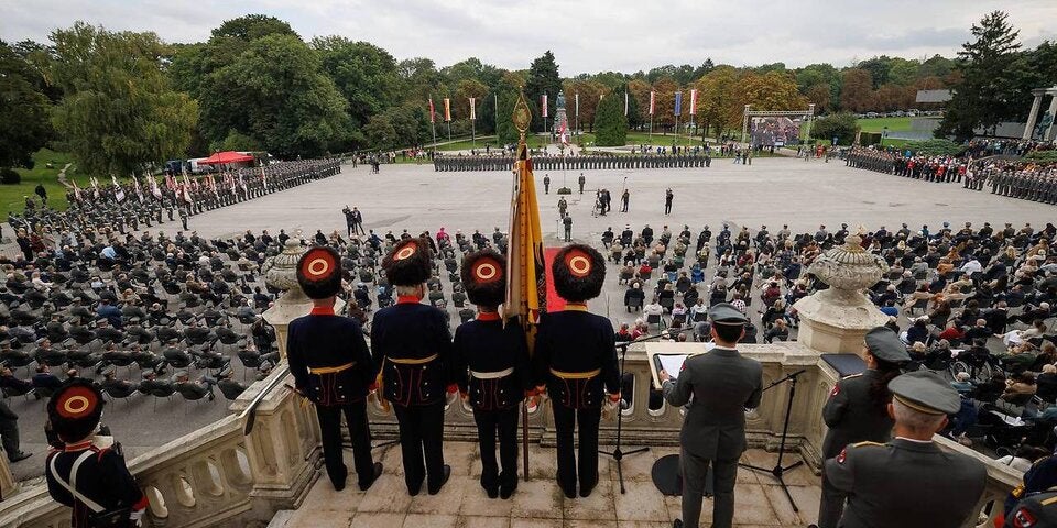 Bundesheer stolz auf 122 neue Offiziere