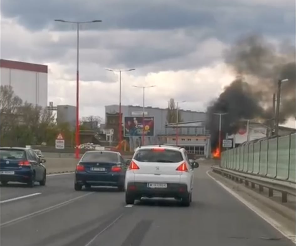 Brand in Wien – Tangente gesperrt