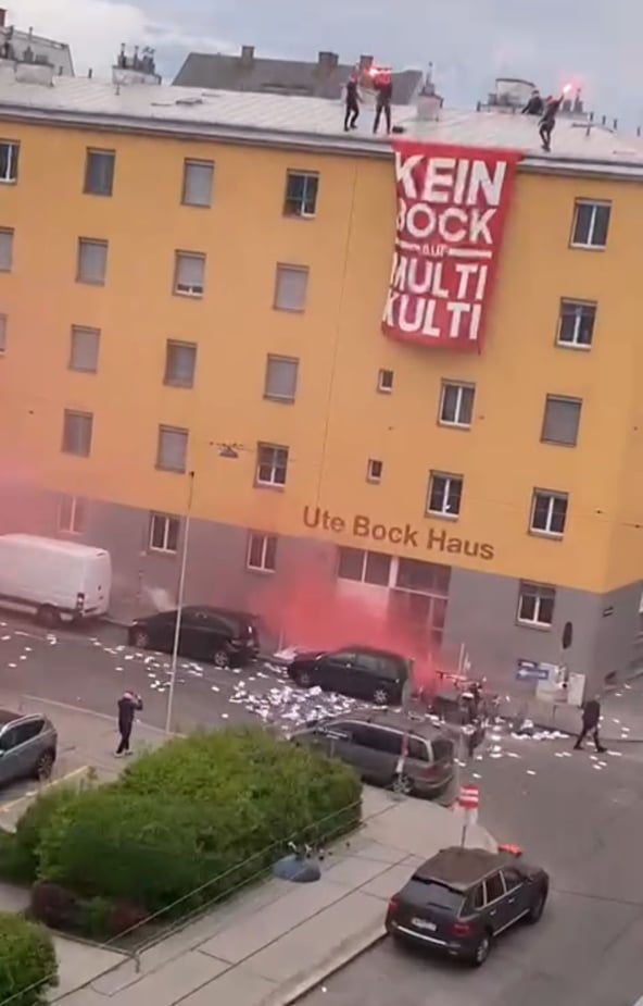 Rechte Chaoten attackieren Flüchtlingsunterkunft