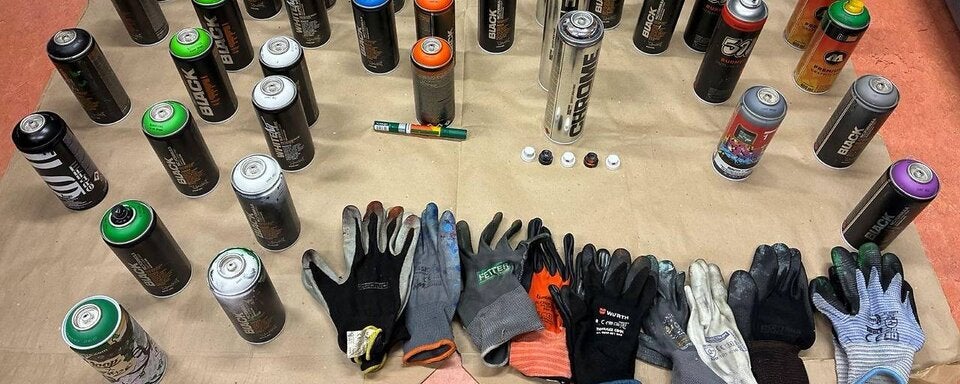 Graffiti-Gang im Weinviertel: 80.000 Euro Schaden