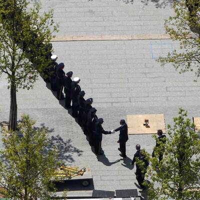 Obamas Auftritt am Ground Zero