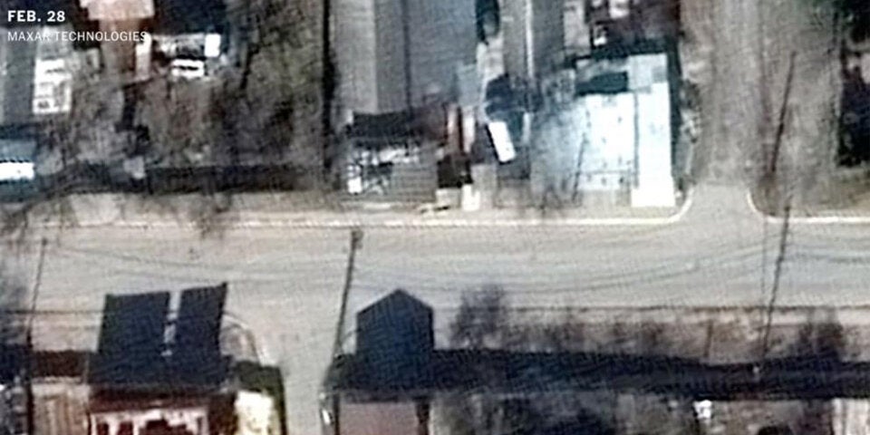 Satellitenbilder entlarven Putins Butscha-Lüge