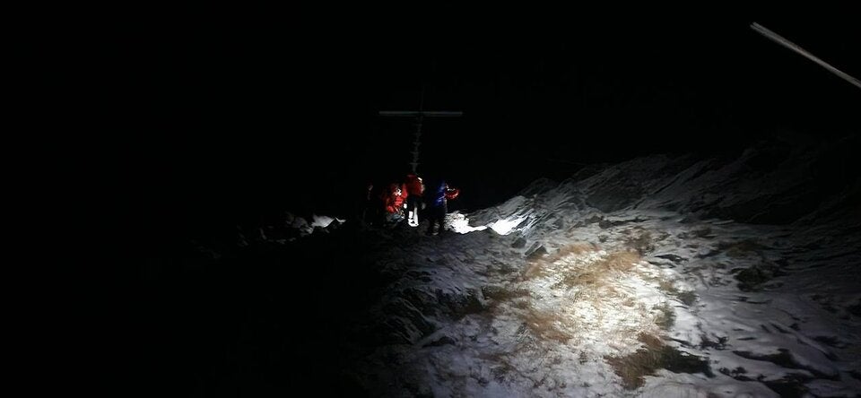 Teenies ohne Ausrüstung gerieten in Bergnot