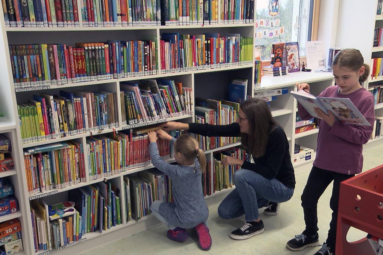 Lesen im Ex-Lagerhaus-Turm