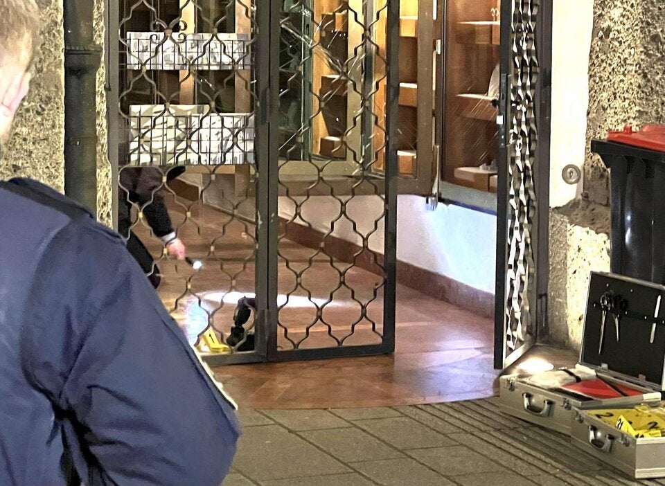 Duo brach bei Salzburger Juwelier ein