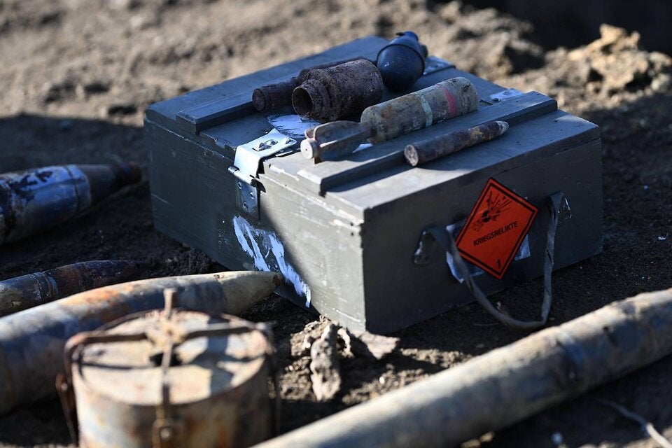Bundesheer sprengt zwölf Tonnen Kriegsmaterial