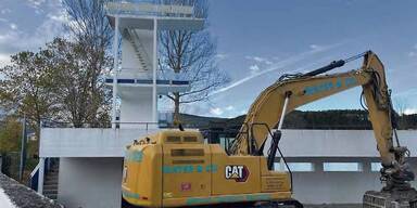 Witzlos! Turm OHNE Becken