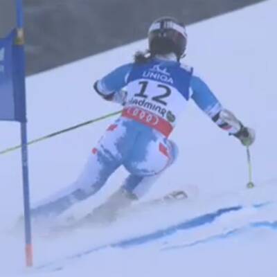 Die Bilder des Damen Riesentorlaufes