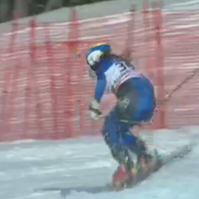 Die Bilder des Damen Riesentorlaufes