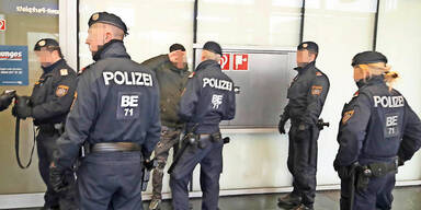 Beamten gebissen: Anzeige auf freiem Fu&szlig;