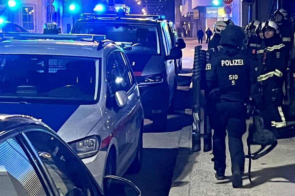 Großeinsatz im Salzburger Stadtteil Lehen.