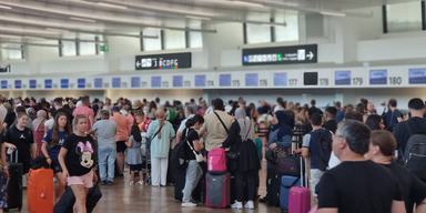Flughafen Wien Chaos