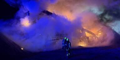 F&ouml;rderschnecke fing Feuer