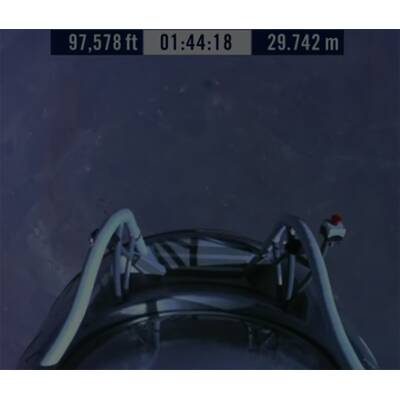 Die Bilder vom Stratos-Jump